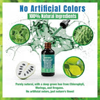 10 in 1 Soursop Bitters Liquid Drops with Sea Moss, Moringa, Turmeric, Black See