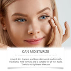 Serenzza collagen overnight peel-off facial mask showing a clear, smooth gel layer ready for application on the skin.