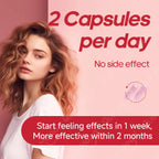 Serenzza Quitmood Queen's female-focused daily probiotics bottle showing capsules for pH balance, odor control, and yeast support.