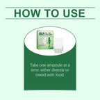 Serenza Glp-1 Moringa Diet Drops in 7 x 1ml bottles, designed to boost metabolism and support gut health.