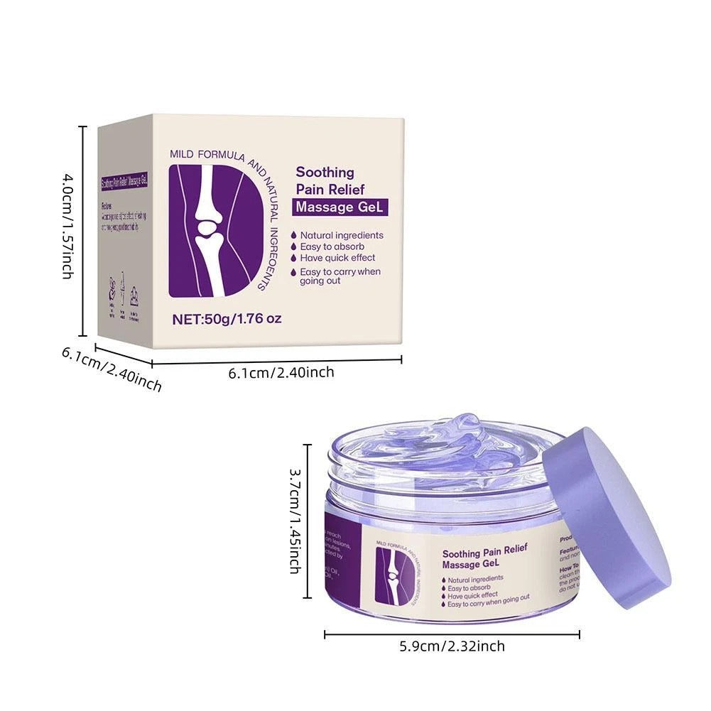 Serenzza Kreain Joint Pain Gel in a tube, showing the fast-acting soothing massage gel for joint pain relief.