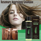 Serenzza Hoegoa Rosemary Hair Shampoo bottle with volumizing, thickening, and nourishing formula for healthy hair.
