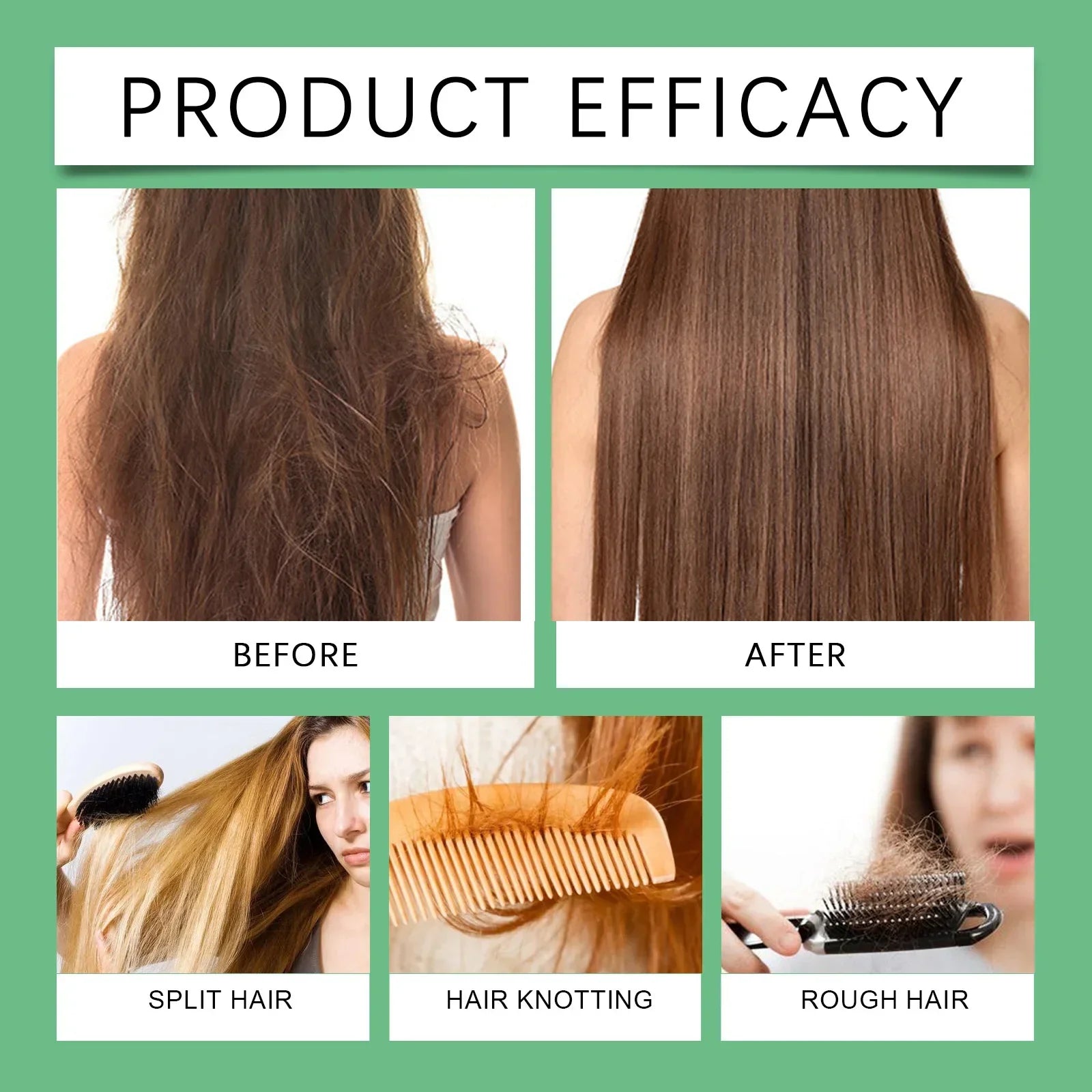 Serenzza Hoegoa Rosemary Hair Shampoo bottle with volumizing, thickening, and nourishing features, displayed on a white background.