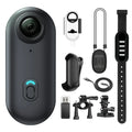 Serenza Mini Body Camera helmet handlebar mount for motorcycle, full HD action sports camera with Wi-Fi and battery, model H88.