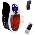 Serenza portable electric wall-mounted heater with warm air blower, compact design for home heating and energy efficiency.