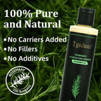 Serenza Rosemary Shampoo bottle featuring keratin formula with fresh rosemary herbs, ideal for nourishing hair care.