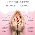 Serenzza Vital Source Feminine Balance Gummies with Hawaiian Pineapple flavor, 60 gummies, promoting feminine health and wellness.