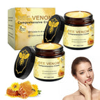 Serenzza 2PCS Bee Venom Comprehensive Cream bottles, natural skin moisturizer with bee venom, for nourishing and hydrating skin.
