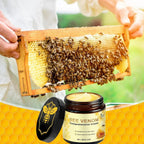 Serenzza 2pcs Bee Venom Comprehensive Cream natural skin moisturizer with beeswax and herbal extracts, in a white jar.