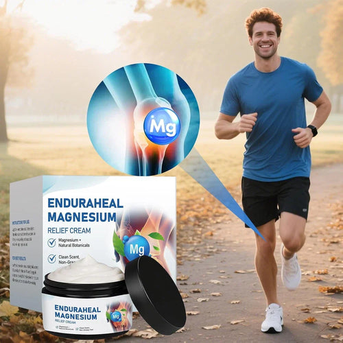 Serenzza Timilk EnduraHeal magnesium relief cream for joints and bones, featuring two 2-piece set with professional joint and bone care.