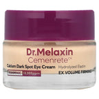 Serenza Calcium Dark Spot Eye Cream in 0.52 oz (15 g) jar, featuring a sleek container and a smooth cream texture for eye area care.