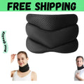 Serenzza neck support pillow for ergonomic snoring relief, adjustable cervical Al with soft fabric and contoured design.