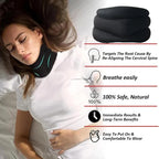 Serenzza neck support pillow for ergonomic snoring relief, adjustable cervical pillow for comfortable sleep and neck alignment