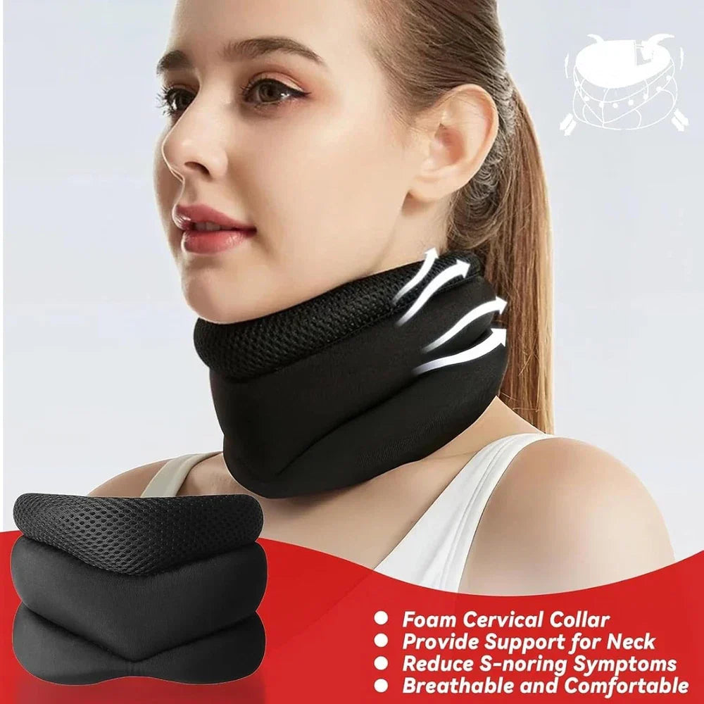 Serenzza neck support pillow for ergonomic snoring relief with adjustable cervical design, designed for comfortable sleep and neck support.