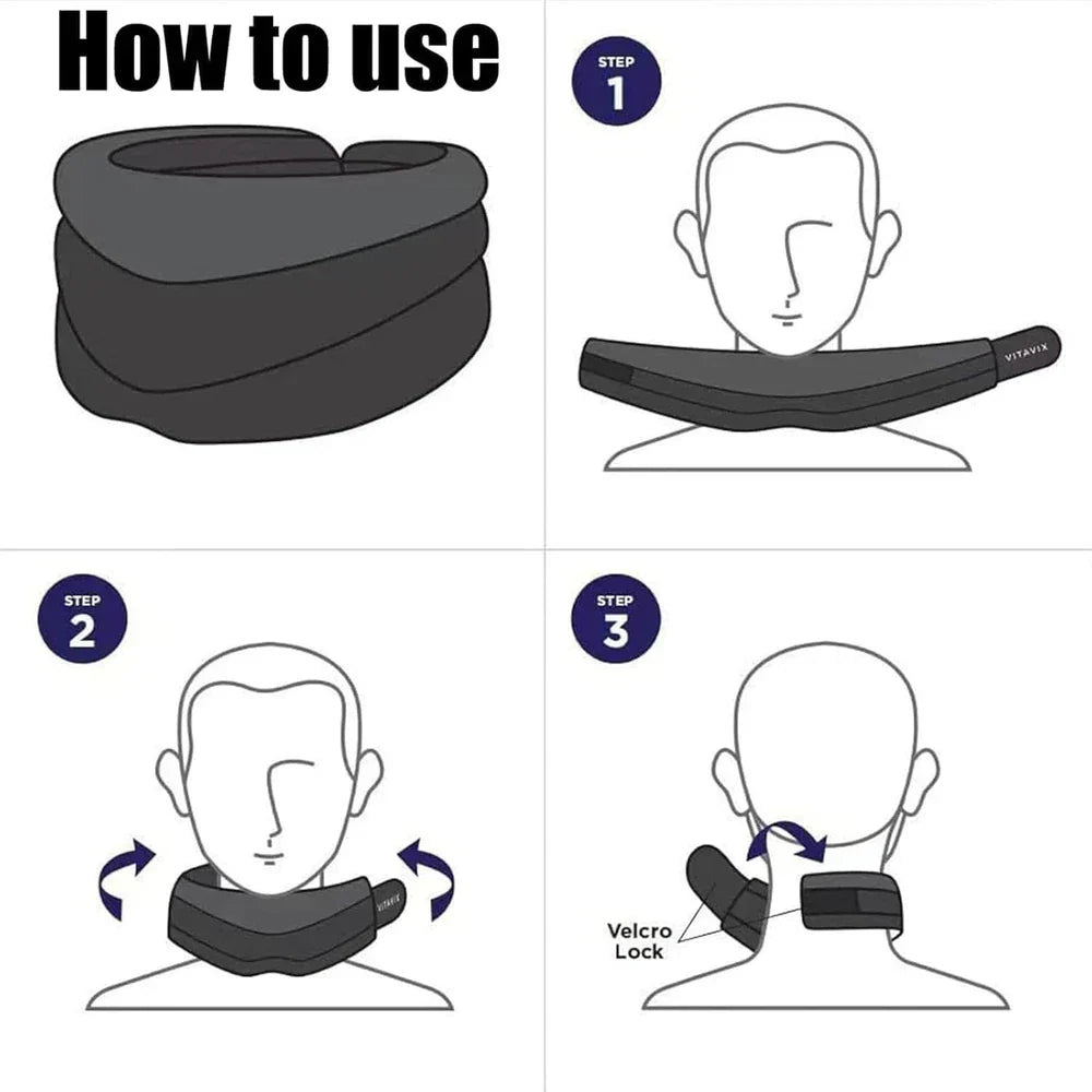 Serenzza neck support pillow for ergonomic snoring relief, adjustable cervical alignment, showing soft fabric and ergonomic design.