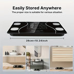 Serenzza smart digital scale with LED display showing weight measurement, capable of weighing up to 400 lbs.