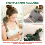 Serenzza wireless neck and shoulder massager with deep kneading nodes, designed for relaxing muscle relief and tension relief.