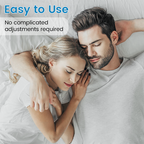 Serenzza anti-snoring and anti-grinding teeth protector, bucal health device, shown in white with ergonomic design.