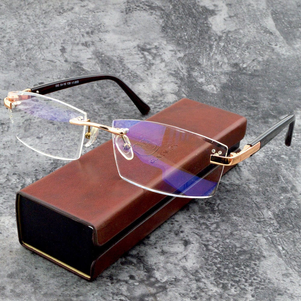 Arenzza sapphire-hard blue light readers with dual-use for far and near vision, featuring anti-blue light lenses for eye protection.