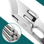 A set of three Arenzza anti-splash 25° slant edge nail clippers for precise nail trimming in health and beauty care.