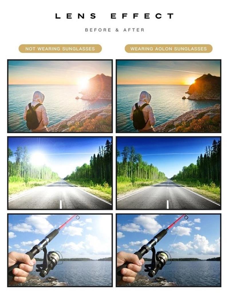 A pair of Arenzza photochromic sunglasses with stylish frames and adaptive lenses, designed for anti-glare and smart light adjustment.