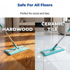 A pack of Arenzza water-soluble floor cleaning sheets with 120 sheets, designed for easy, streak-free floor cleaning.