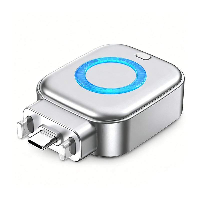 Arenzza 140W USB-C PD3.1 fast charger with AI auto shutdown and intelligent battery protection for iPhone, MacBook, and tablets.