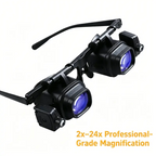 Arenzza precision LED magnifier with adjustable stand and 10X-20X zoom, ideal for electronics, crafts, soldering, and watch repair.