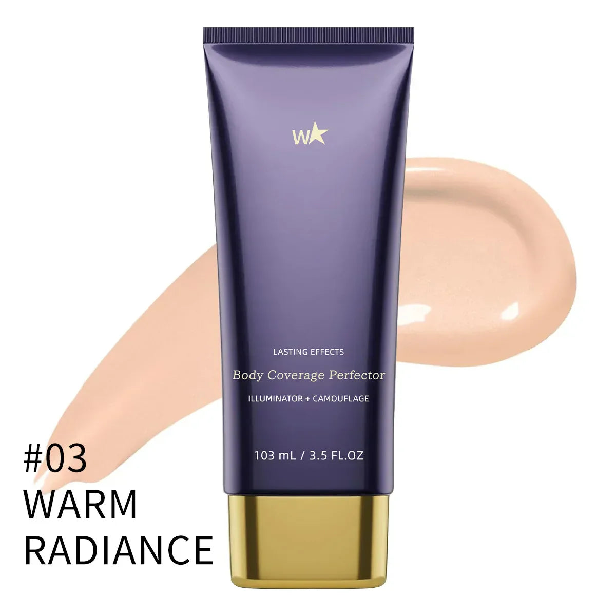 Virella Beauty Body Coverage waterproof body concealer for legs and body, covering scars, spots, varicose veins, and tattoos.