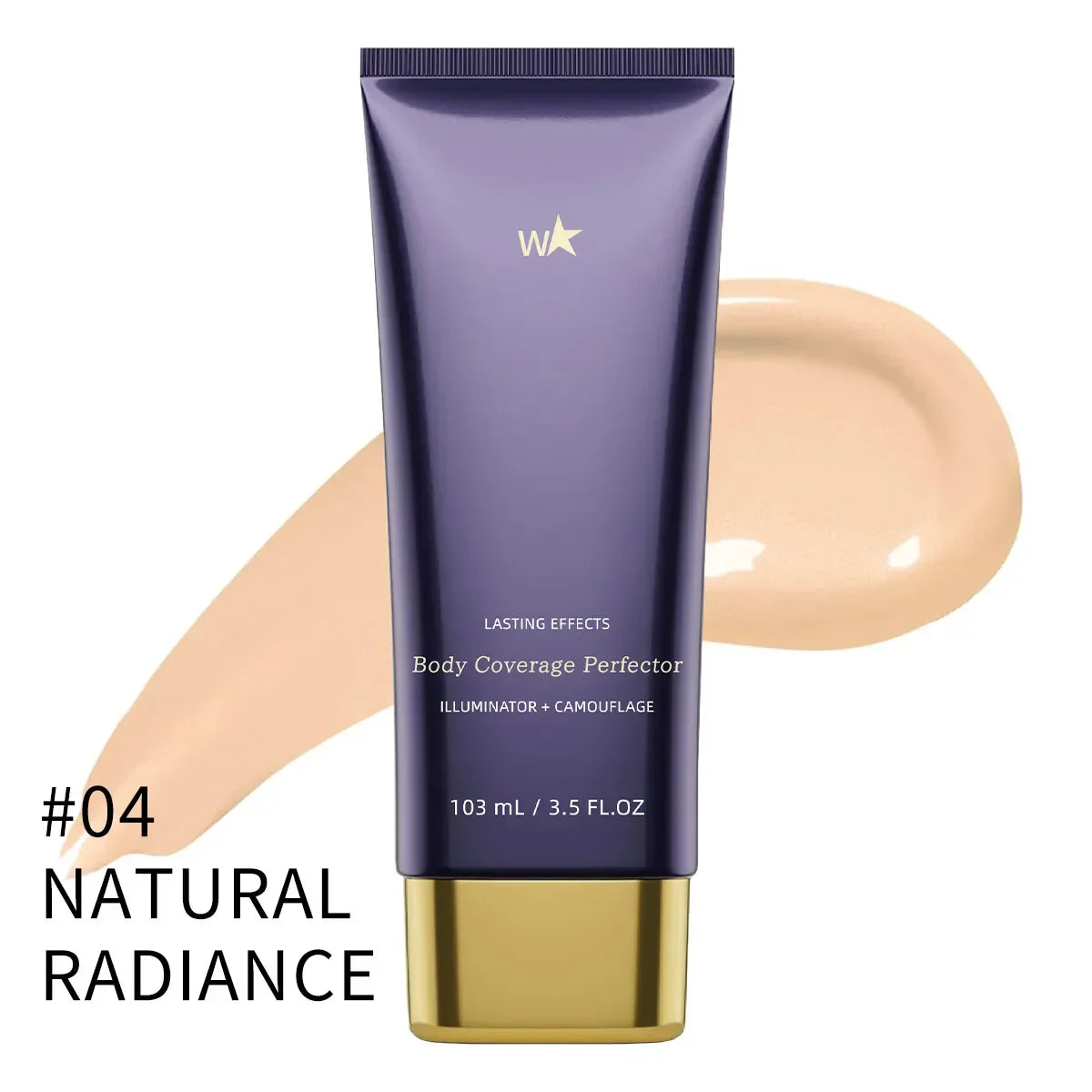 Virella Beauty Body Coverage waterproof body concealer for legs and body, covering scars, spots, varicose veins, and tattoos.