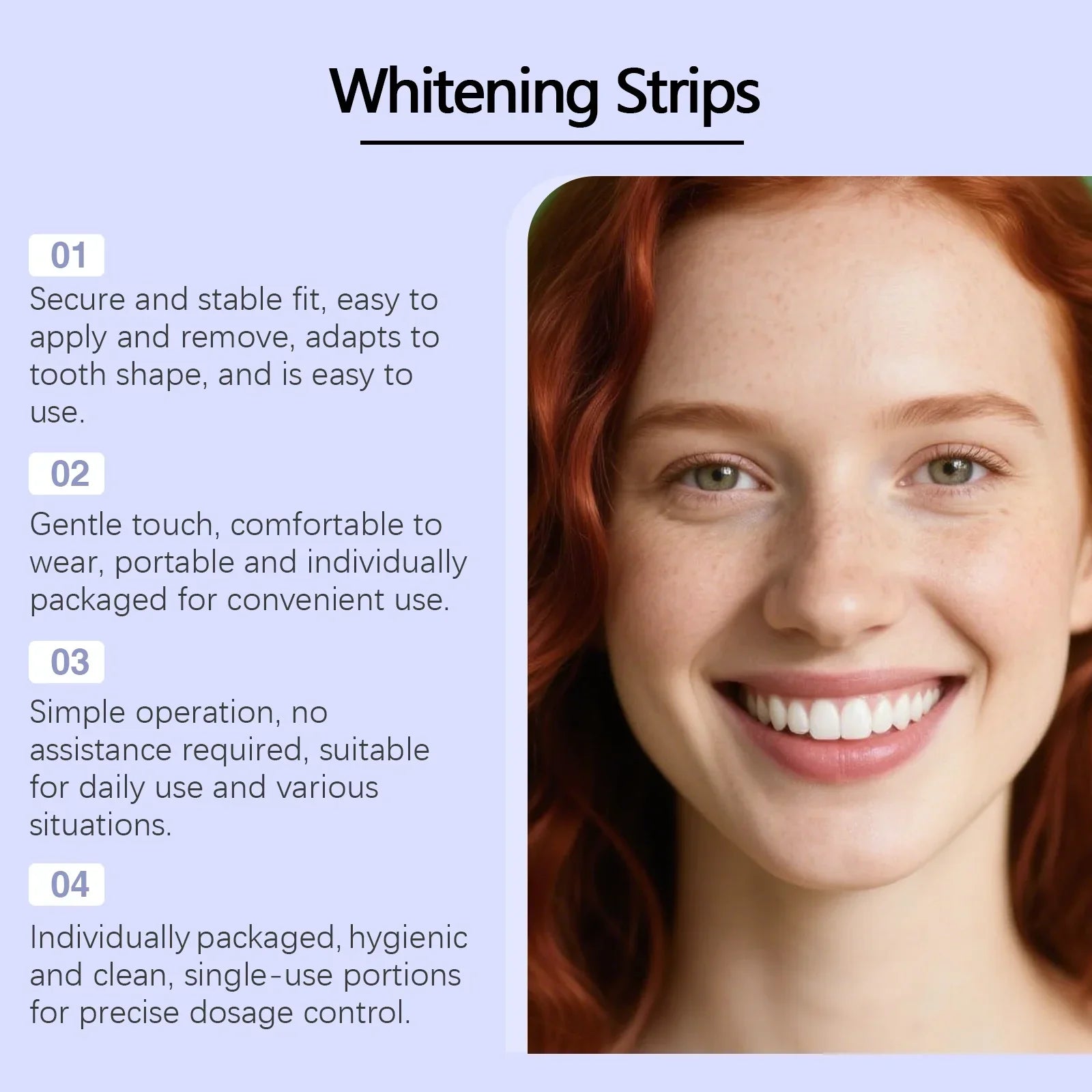 Virella purple teeth whitening strips and removal gel for oral cleaning and brightening yellowed teeth, showcasing product packaging