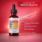 Virella 1-3 Bottles Vitamin B12 5-in-1 Complex supplement bottles with colorful labels on a white background.