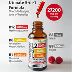Virella Vitamin B12 5-in-1 Complex supplement bottles with colorful labels on a white background.