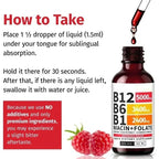 Virella Vitamin B12 5-in-1 Complex supplement bottles with colorful labels on a white background.