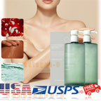 Virella HA Body Hydrator hyaluronic acid body serum bottle, 386ml, with clear label and pump dispenser on a white background.