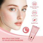 Virella Korean deep collagen peel-off face mask for anti-wrinkle lifting and overnight skin care, shown in a bio pack.