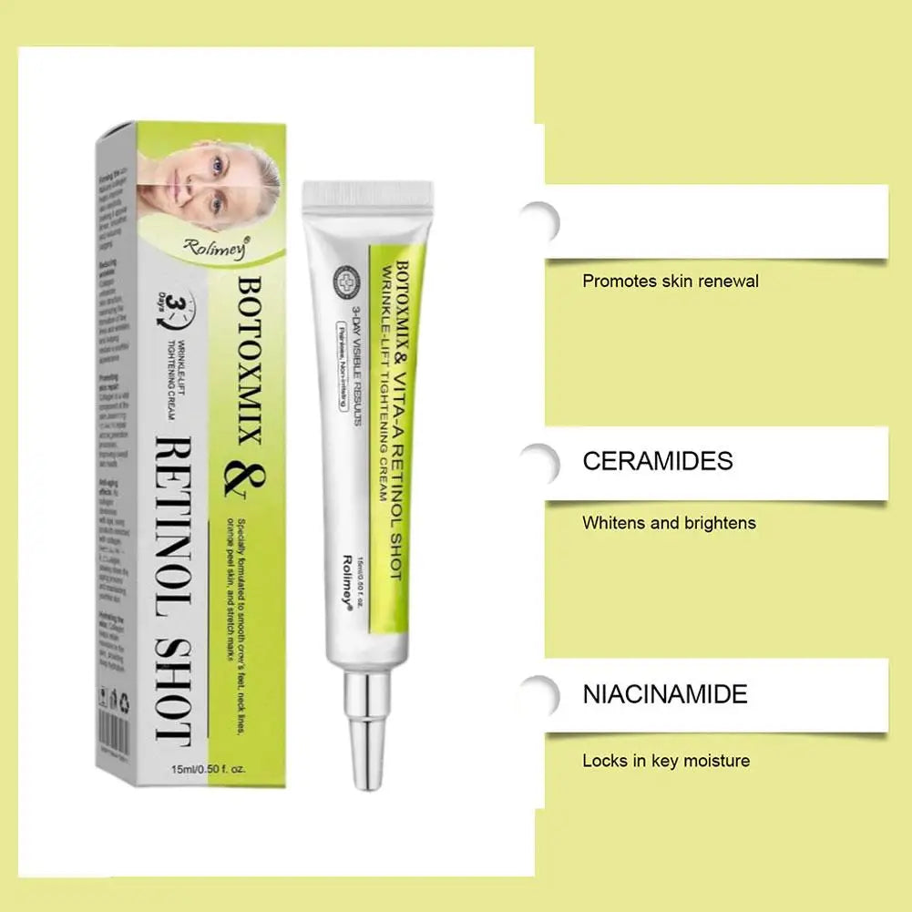 Virella anti-aging night cream with wrinkle smoothing and firming hydration, shown in a sleek jar on a white background.