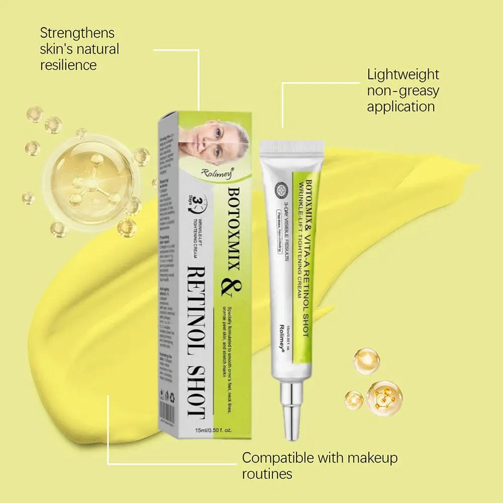 Virella anti-aging night cream with wrinkle smoothing and firming hydration, featuring a sleek jar with cream inside.