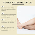 Virella Cyperus Rotundus Hair Removal Care Oil bottle, showing smooth, moisturizing legs and arms with hair reduction benefits.
