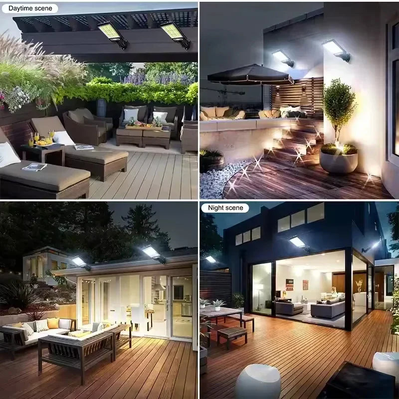 Virella outdoor wall garden solar lamp with LED lighting, waterproof sconce for outdoor decoration and garden lighting.