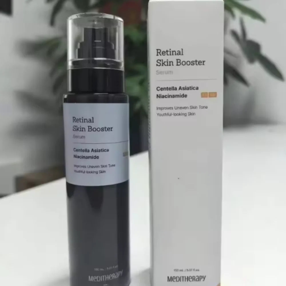 Virella Medithermapy retinol skin booster serum with dropper, brightening, dark spot fading, and skin tone balancing.