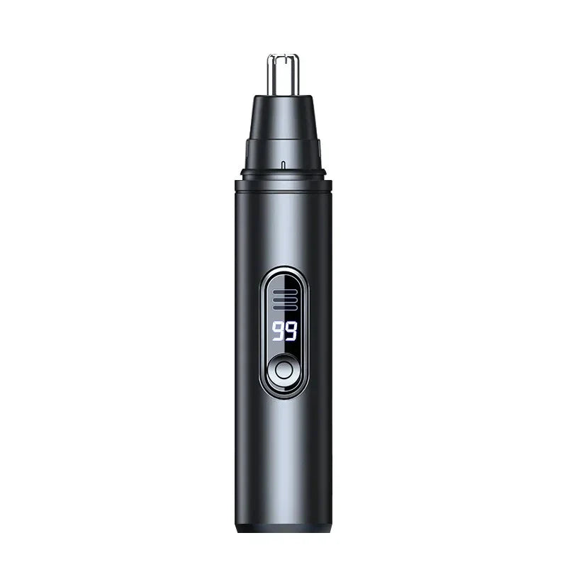 Virella mini pocket nose hair trimmer with waterproof design, portable painless clipper for nose, ears, and eyebrows for men and women.