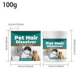 Virella Pet Hair Dissolver for washing machines, removes dog and cat hair, odors, and deep cleans clothes and fabrics.