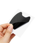 Virella car carbon fiber door handle protector film, anti-scratch sticker accessory for vehicle door handles.