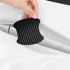 Virella car carbon fiber door handle protector film, anti-scratch sticker accessories for vehicle door handles.