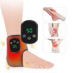 Virella electric foot heat massager with breathable material, hot compress, vibration therapy for foot and ankle pain relief.
